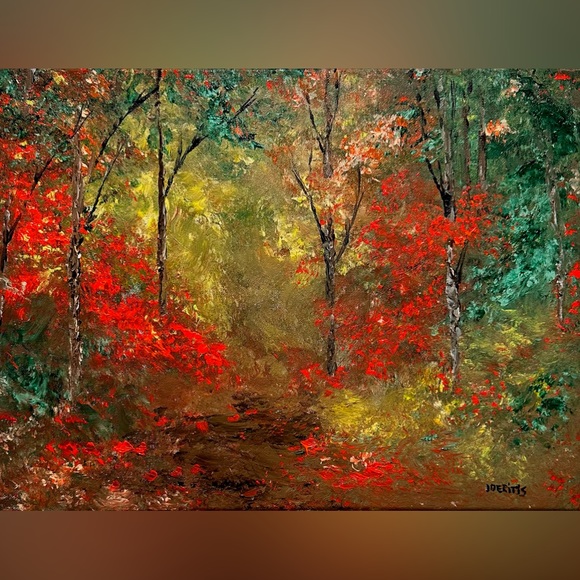 Other - SIGNED ORIGINAL ACRYLIC FALL PAINTING
